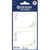 Avery Zweckform Z-Design nalepke za gospodinjstvo 4408, odstranljive, dekoracija in označitev kozarčkov, posod, škatel. 6 etiket/zavitek, motiv: zelišča, material: papir
