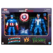 shumee Marvel Legends - Kapitan Amerika proti Venomu 15 cm