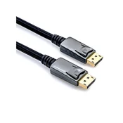 ROLINE 11.04.5882 DisplayPort-Kabel 3 m , Črna, Metallisch