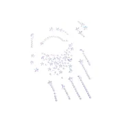 Aga4Kids Samolepilni kamni DS8113BT
