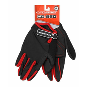 CROSSER Rukavice CG-560 LONG FINGER - M veličina - crno/crvene