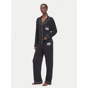 Juicy Couture Pižama JCYPJ126856 Črna Relaxed Fit