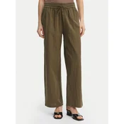 ONLY Hlače iz tkanine Tizana 15319090 Zelena Regular Fit