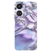 Silikonski prozorni ovitek za Honor 90 Lite 5G - Iridescent bubbles