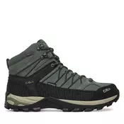 Trekking čevlji CMP Rigel Mid Wp Waterproof 3Q12947 Zelena