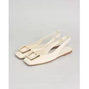 Invento Ženske kožne sandale 97612, Bež