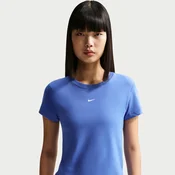 Nike Chill Knit Womens T-shirt - Blue - Modal/Cotton/Elastane
