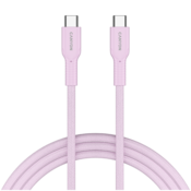 CANYON cable OnWire 60CL C-C 60W COLOR Braided 1m Pink