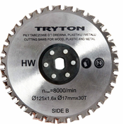 DeWalt TCT 125 mm rezalne plošče za dvojno kolutno žago TPD860K