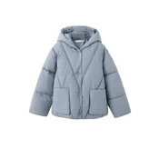 MANGO KIDS Zimska jakna PARIS nebeško modra