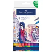 MARKER OBOSTRANI AKVAREL 18BOJA GOLDFABER FABER CASTELL 164618 SORTIRANO BLISTER
