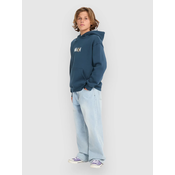 Volcom Watanite Po Djecja majica s kapuljacom dust bowl indigo