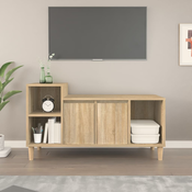 TV ormaric boja hrasta sonome 100x35x55 cm konstruirano drvo