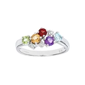 DIAMANT LETERNEL Prstan srebrna
