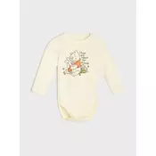 Sinsay - Pamucni bodi sa printom Winnie the Pooh - BEŽ