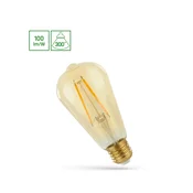 LED E-27 4,9W ST64 2700K Spectrum FLM
