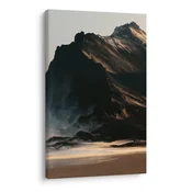 Slika skalnat vrh nad obalo - 100x150