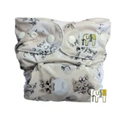 shumee Plenice za večkratno uporabo MINI POCKET BAMBOO CATS, plenice NappiMe