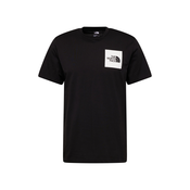 THE NORTH FACE Majica  črna / bela