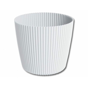 Pokrov za cvetlični lonec MILLY ROUND plastika d13x11cm