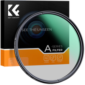 K&F Concept 46MM CPL, tanek, z zeleno prevleko