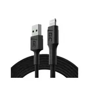 GCE Green Cell KABGC18 lightning cable 2 m Black