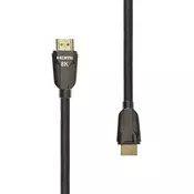 shumee HDMI 2.1 8K ProXtend kabel, pleten, 0,5 m, HDMI2.1BRD-0005