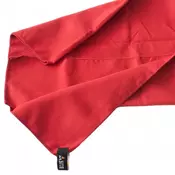 Brisača YATE Drayfast XL - 60x90 cm Temno rdeča