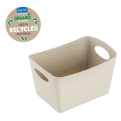 Koziol Shranjevalna škatla Boxxx S Organic bež, 1l, 12,8 x 18,7 x 10,8 cm