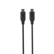 SILICON POWER LK15CC PVC USB-C 1m crni SP1M0ASYLK15CC1K