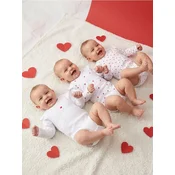 Sinsay - Pamucni bodi 3 pack - belo