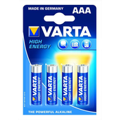 VARTA baterijski vložek HIGH ENERGY AAA 4/1