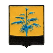 shumee Našitek grba Doneške oblasti - Samolepilna podlaga - Vezen našitek/značka/emblem