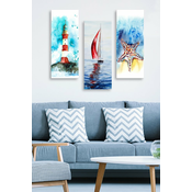 WALLXPERT slika iz 3 dela, SUMMER MDF0023