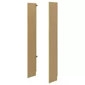 LADMAKARE Bocni panel, levo + desno/im. hrastovine, 35x212 cm