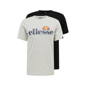 ELLESSE Majica Prado, siva, črna