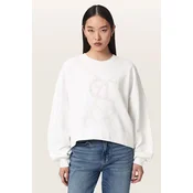 AllSaints pulover ženski bombažen REFLEX LILA