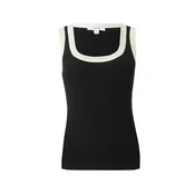 TOPSHOP Top RAJA  crna / bijela
