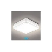 Brilagi - LED spoljno svetlo sa senzorom BENE LED/24W/230V 26x26 cm belo IP54