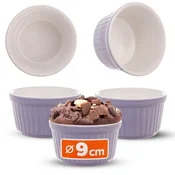 KADAX Keramični pekači 9 cm, 150 ml, 3 kosi