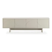 Kremno bela TV omarica 180x55x40 cm Solei – MOME