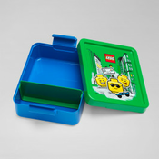 Plava kutija za užinu sa zelenim poklopcem LEGO®® Iconic