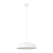Sollux SL.1329 - Luster na sajli GINA 1xE27/15W/230V, O 38 cm, bela