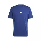 ADIDAS SPORTSWEAR Tehnička sportska majica Essentials  tamno plava / bijela