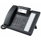 Siemens OpenScape CP400 - namizni telefon, črn