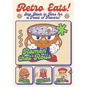 Plakat 30x40 cm Restavracija z juho z rezanci ramen Retro