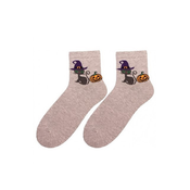 Bratex Popsox Halloween Socks 5643 Womens 36-41 Grey D-024