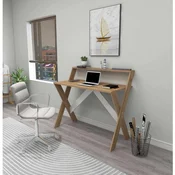 Hanah Home radni sto X, 90 cm, atlantski bor