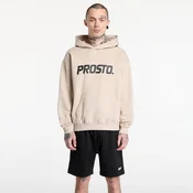 Mikina Prosto Hoodie Big Log Beige L