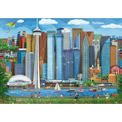 EuroGraphics Puzzle piknik v Torontu 1000 kosov